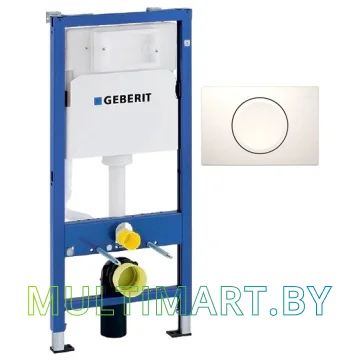 Инсталляция для унитаза Geberit DuoFix Delta11 458.103.00.1+115.120.11.1